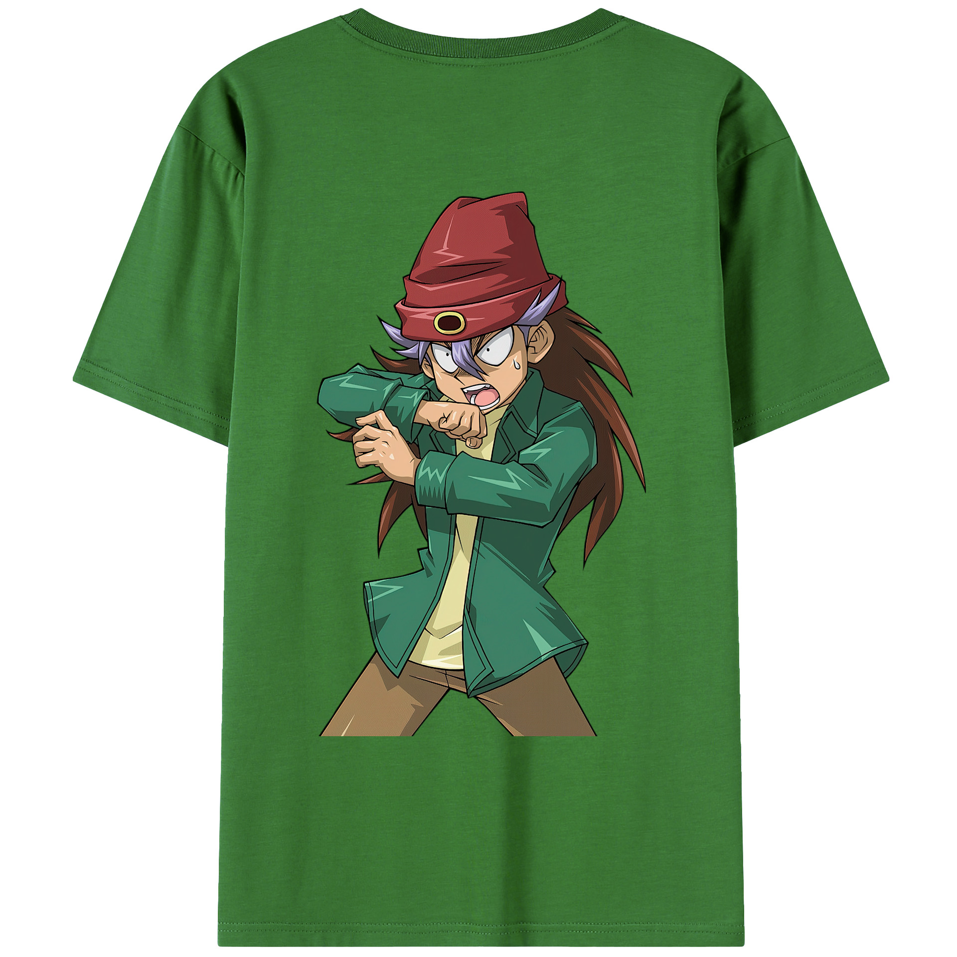 （画像用） 遊☆戯☆王 Yu-Gi-Oh! レディース半袖Tシャツ(バックプリント)